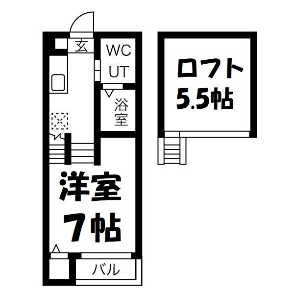 エスパス・リブレ 間取り図