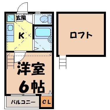 Ｋｓｐａｃｅ東別院 間取り図