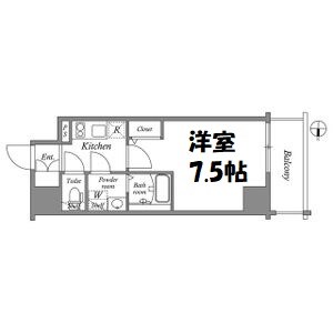 エスリード金山エクセア 間取り図