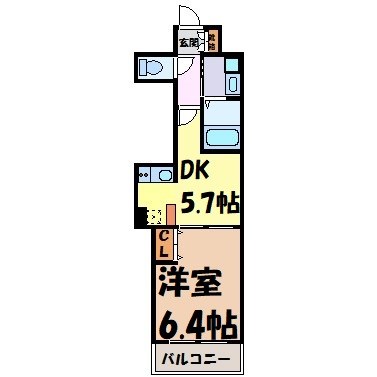 エステムプラザ名古屋駅前プライムタワー 間取り図