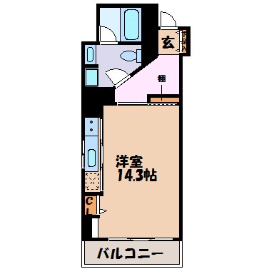 丸の内セントラルハイツ 間取り