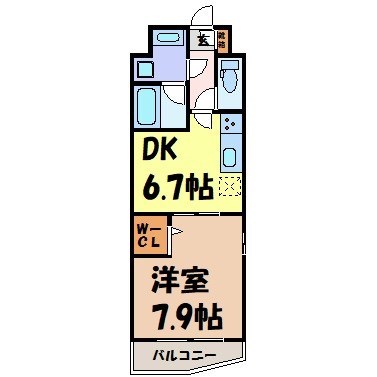 メイベニール 間取り図