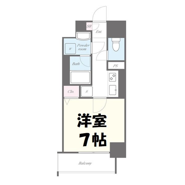 レジデンスユウキ 間取り図
