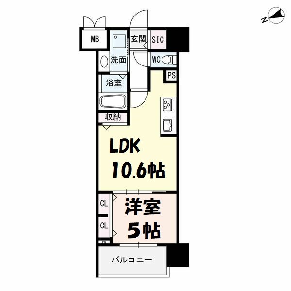 ザ・シンフォニア新栄 間取り図