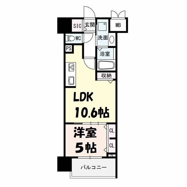 ザ・シンフォニア新栄 間取り図