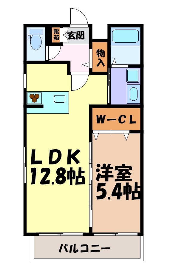 ヴィラエーデル瑞穂 間取り図