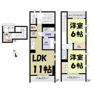 フォレストメゾン覚王山南 間取り図