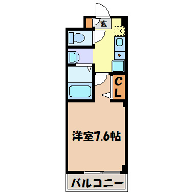 アミュズマン亀城 間取り図