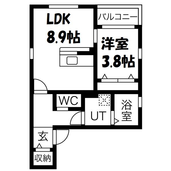 MS西志賀 間取り図