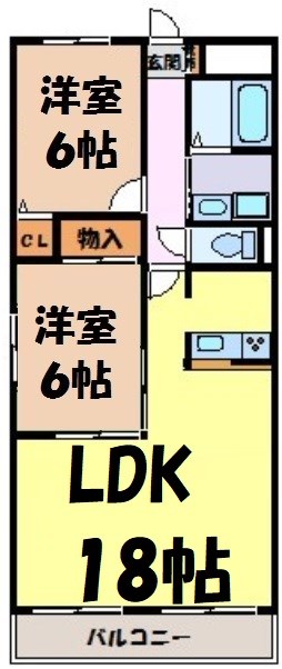 LONE STAR茶屋が坂 間取り