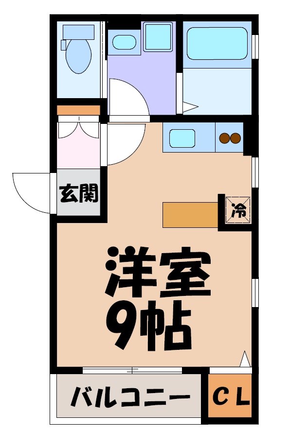 パインスコッチ 間取り図