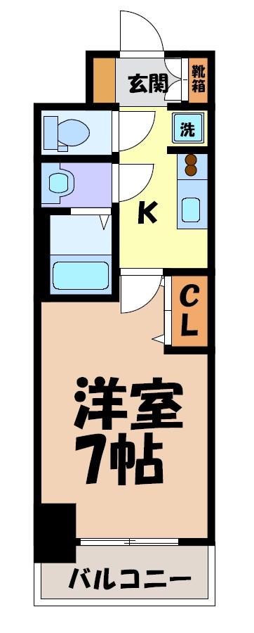 メイクスWアート丸の内 間取り図