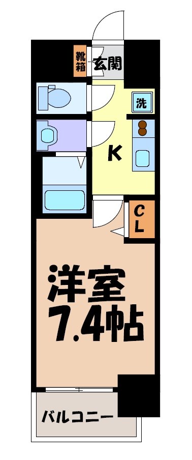 メイクスWアート丸の内 間取り図
