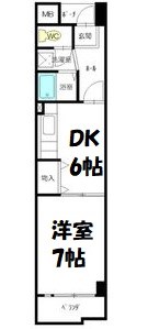 アーバンドエル杁中 間取り図