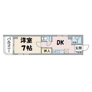 イーストスタービル 間取り図