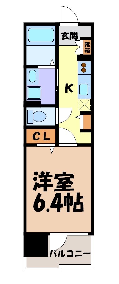 Willdo太閤通 間取り図
