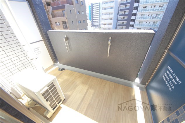 アステリ鶴舞トゥリア ベランダ