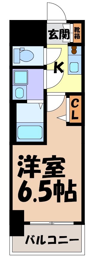 S-RESIDENCE今池駅前 間取り