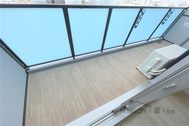 プレサンス太閤通ファシール ベランダ