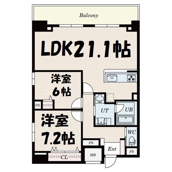 ロイジェント日吉Ⅱ 間取り図