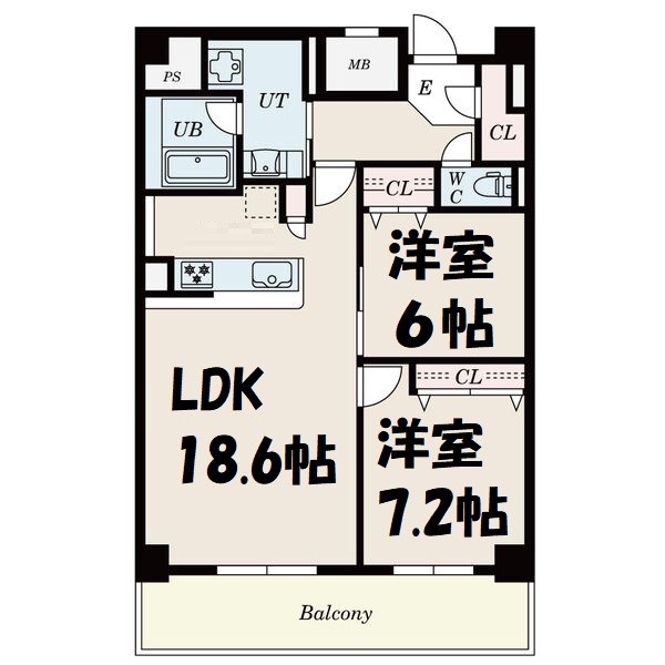 ロイジェント日吉Ⅱ 間取り図