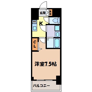 プレサンス桜通ザ・タイムズ 間取り図