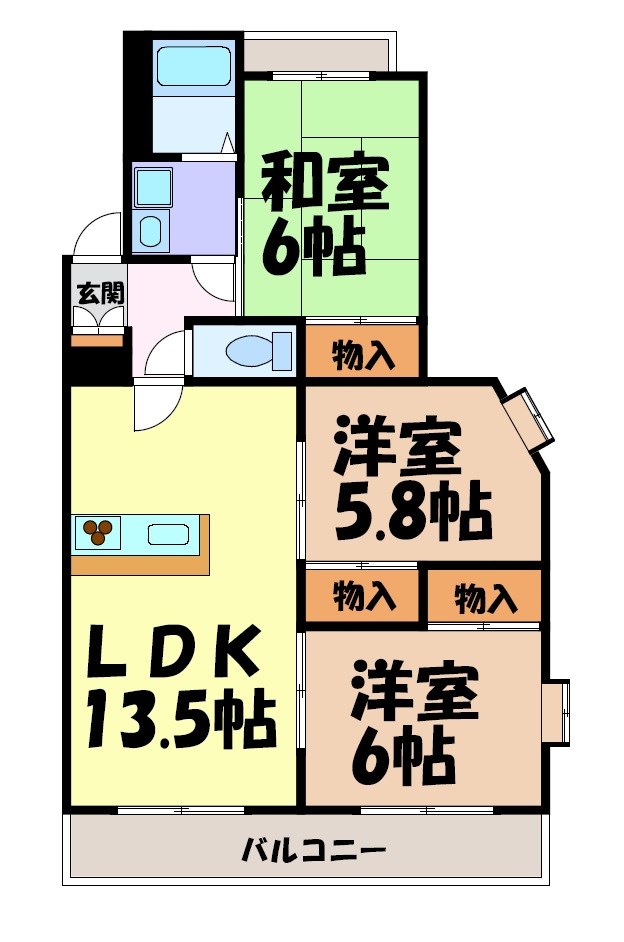 グランドメゾン菊坂 間取り図