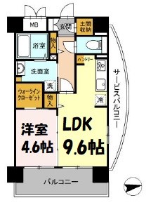 シェソワ東桜 間取り図