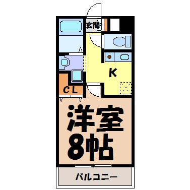 キャノンピア鶴舞 間取り図