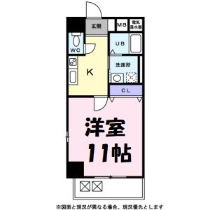 コートモーリス新道 間取り図