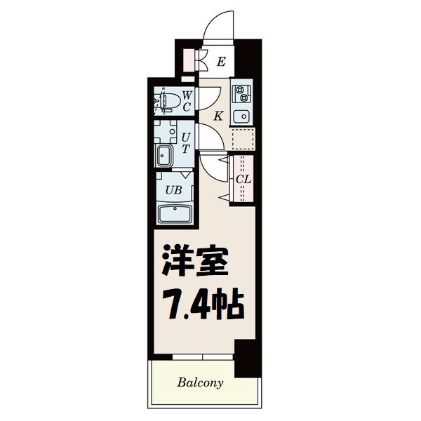 S-RESIDENCE浄心 間取り図