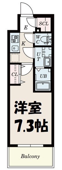 S-RESIDENCE浄心 間取り図