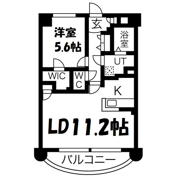 さくらHills YAGOTO 間取り図