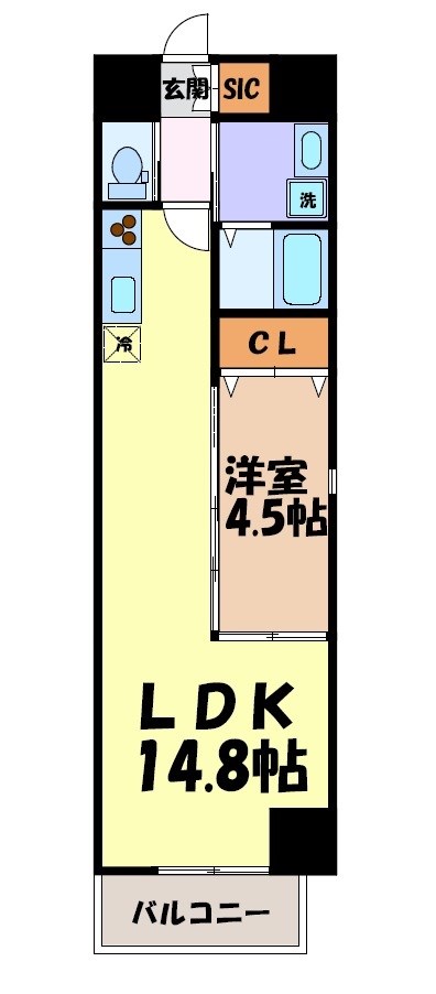 Alba Grande名護屋 間取り図