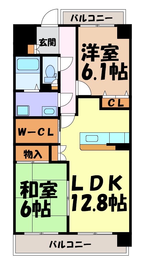 アーバンドエル大曽根東 間取り図