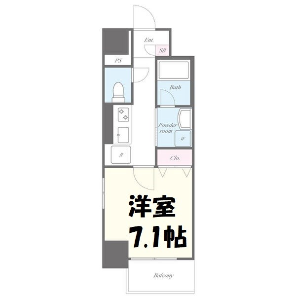 グランディール上前津 間取り図