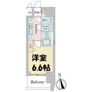 シーズンフラッツ千種 間取り図