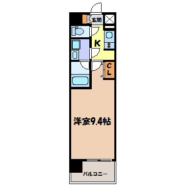 プライムアーバン泉 間取り図