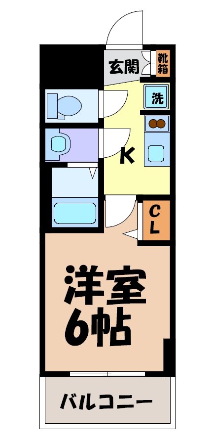 ディアレイシャス今池 間取り図