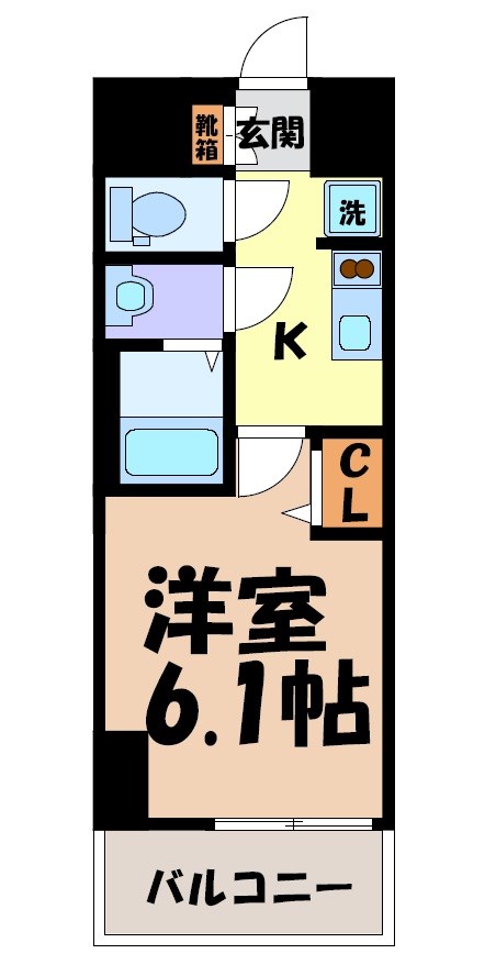 ディアレイシャス今池 間取り図
