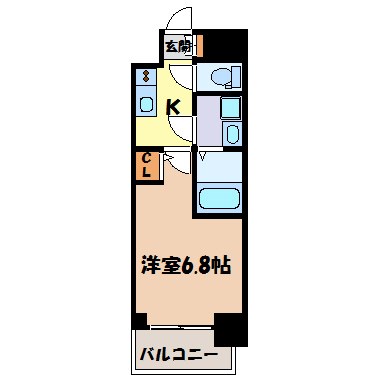 オーキッドレジデンス鶴舞 間取り図