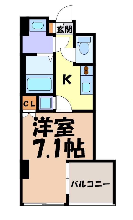 リエス鶴舞WEST TOWER 間取り