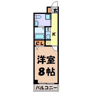 サニー東別院 間取り図