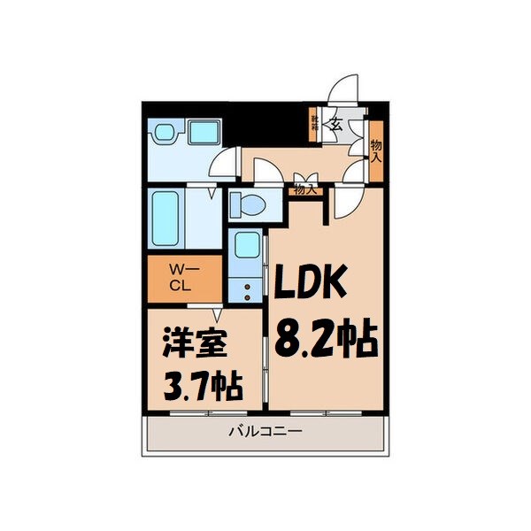 東山ビレッジ 間取り図