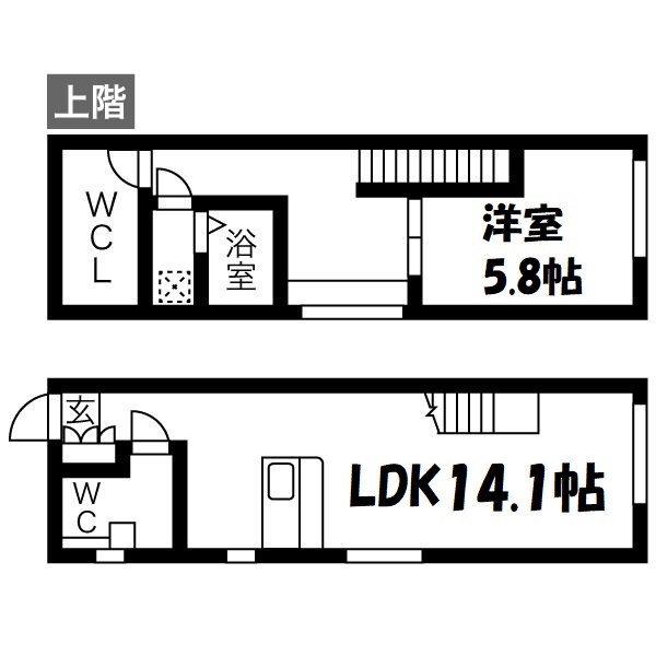 CELENEST名駅西 間取り図