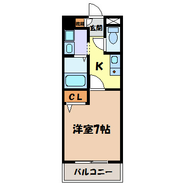 ワピタ名駅 間取り図