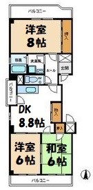 メゾンオサダ 間取り図