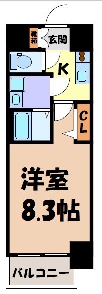 S-RESIDENCE名駅WEST 間取り