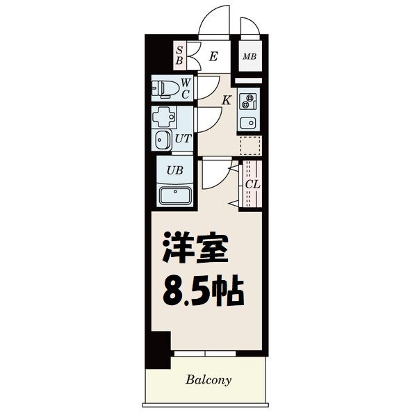 S-RESIDENCE金山West 間取り図