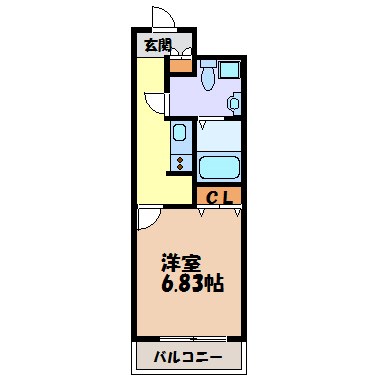 セントレイクセレブ代官町 間取り図